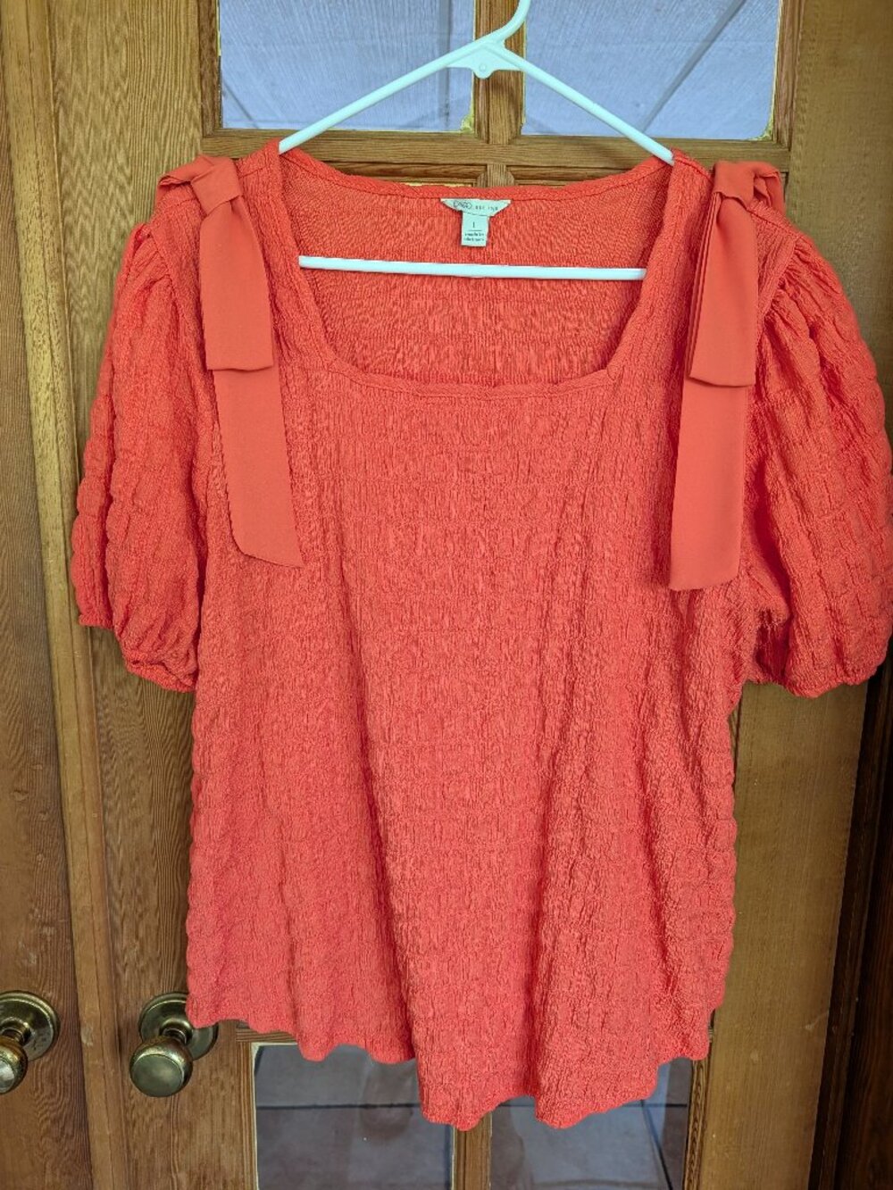 Cato Bright Orange Blouse
